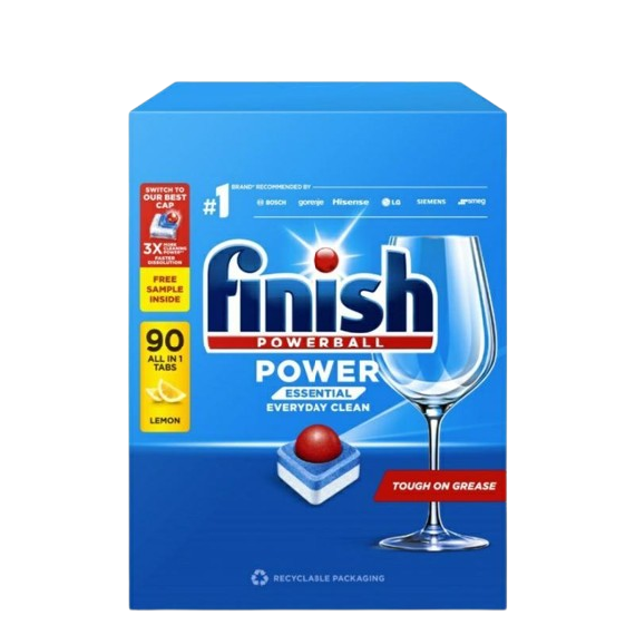 Finish essential lemon Tabletki do zmywarki 90szt. zdjęcie 1