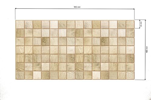 Panele Ścienne 3D PCV Jasne Drewno Bleached BAR na Arena.pl