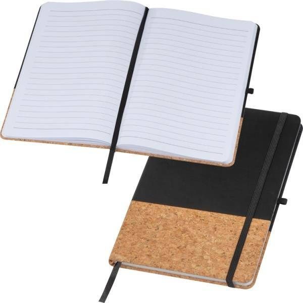 Notes A5 z elementami z korka NANTES zdjęcie 4