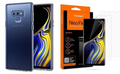 ETUI GALAXY NOTE 9 SPIGEN LIQUID CRYSTAL+ 2X FOLIA na Arena.pl