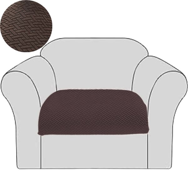 POKROWIEC NA SOFĘ SIEDZISKO OPARCIE JODEŁKA BRĄZ zdjęcie 1