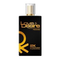 perfumy z feromonami damskimi love&desire gold femme 100ml shs