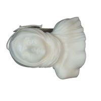 Świeca Dekoracyjna Biała Sojowa Naturalna Ozdobna Prezent Duża Dama