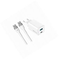 Szybka ładowarka GaN 45W 2 wejścia z długim kablem 2m do Huawei P Smart Pro