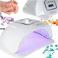 Lampa do paznokci Sun X10 UV 45 LED 280W manicure hybrydy żele