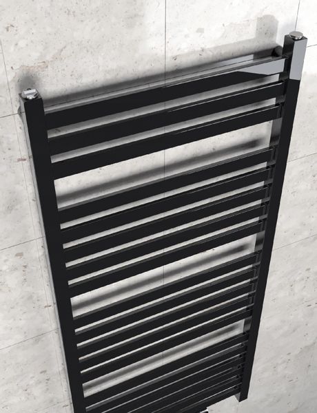 GRZEJNIK ŁAZIENKOWY PRIME-MID 1150/430 CZARNY zdjęcie 5