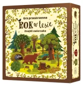 Rok w lesie Znajdź zwierzaka - gra dla dzieci ćwicząca pamięć i refleks