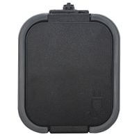 b2 gniazdo pojedyncze n/t z/u ip54 szaro/czarne - e+9001581