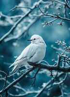 Plakat 40x55cm Perłowy Ptak