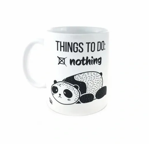 Kubek z PANDĄ na prezent 330ml zdjęcie 5