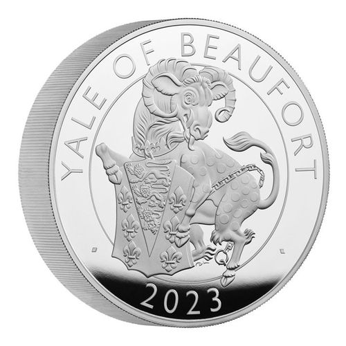 The Royal Tudor Beasts: The Yale of Beaufort 10 uncji Srebra 2023 Proof na Arena.pl