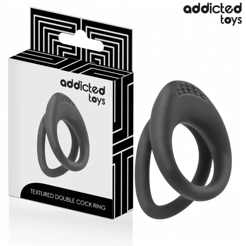 addicted toys double ring teksturowany system stabilizujący 72 mm na Arena.pl