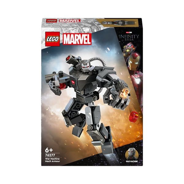 Lego Marvel. Mechaniczna zbroja War Machine 76277 zdjęcie 6