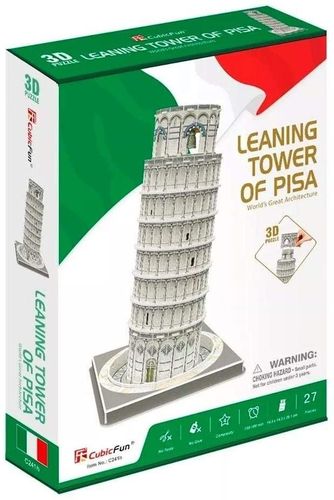 Puzzle 3D Krzywa Wieża W Pizie C241H 2018 2415 na Arena.pl