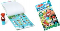 STICKER Melissa&Doug WOW STEMPELKI Z NAKLEJKAMI LISEK LIS ZESTAW 300szt
