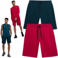 SPODENKI MĘSKIE KRÓTKIE 4F SZORTY DRESOWE SPORTOWE 2-PACK BAWEŁNA r. XL