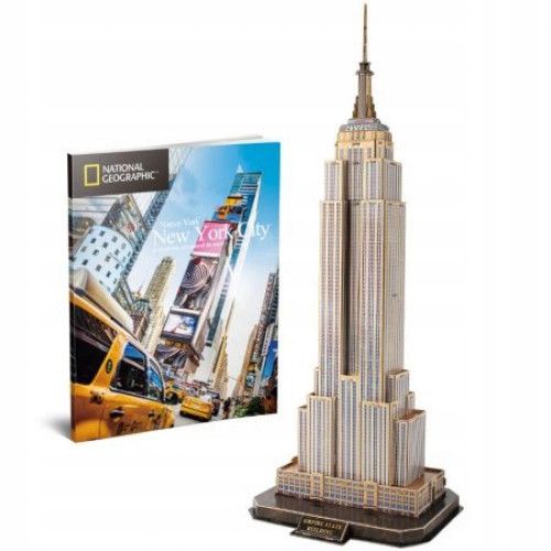 Puzzle 3D National Geo- Emppire State Building 977 na Arena.pl