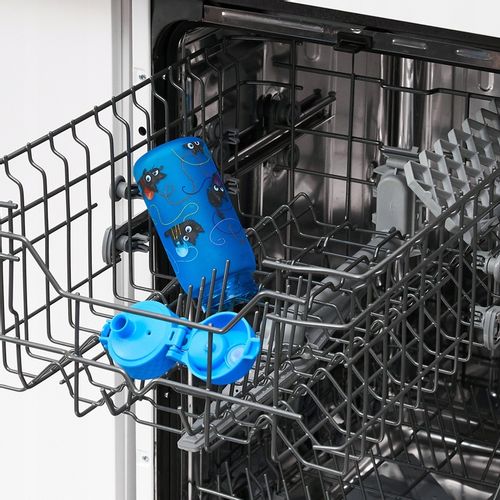 BUTELKA BIDON NA WODĘ DO SZKOŁY PRZEDSZKOLA NIEBIESKI KOTKI KOTY ION8 0,35 na Arena.pl