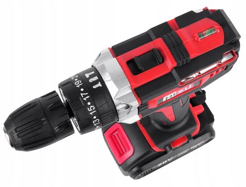 WIERTARKO WKRĘTARKA UDAROWA Z UDAREM ZESTAW NARZĘDZI +2xAKU +BITY na Arena.pl