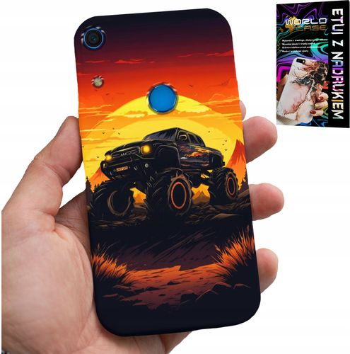 ETUI DO HUAWEI Y6S - MONSTERTRUCK, CIĘŻARÓWKA, WZORY + SZKŁO na Arena.pl