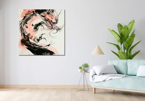 Obraz 100x100cm Smocza Furia na Arena.pl