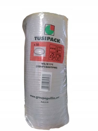 Pojemnik Na Zupę Plastikowy Jednorazowy Okrągły 500 ml Wieczko Guillin na Arena.pl