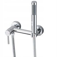 BATERIA NATRYSKOWA PRYSZNICOWA KRAN DO KABINY ZESTAW WĄŻ SŁUCHAWKA PRYSZNIC