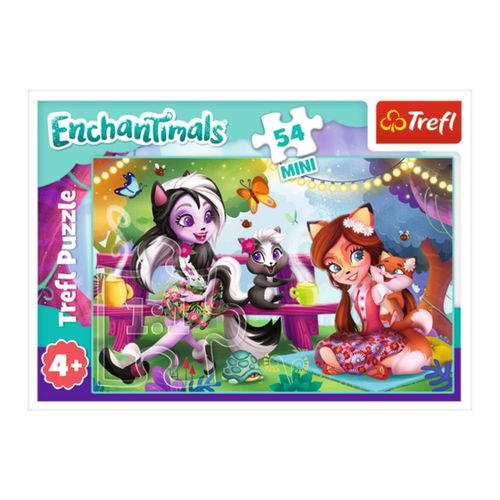 PUZZLE 54 TREFL MINI ENCHANTIMALS 19618 4+ na Arena.pl