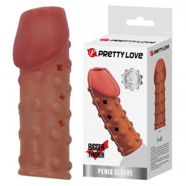 Pretty Love Penis Sleeve, Tpr, Waterproof zdjęcie 1
