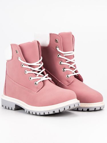 RÓŻOWE TRAPERKI Rozmiar - 38 na Arena.pl