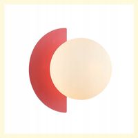 KINKIET LAMPA ŚCIENNA ITALUX NAUTI WL-37482-ROSE RÓŻOWY / BIAŁY