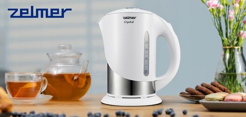 Czajnik elektryczny Zelmer ZCK7630W 2200 W 1,7 l biały na Arena.pl