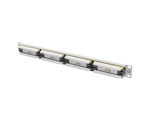 PATCH PANEL 24 PORT 1U KAT.6 SZARY LANBERG na Arena.pl
