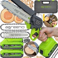 PIŁA Pilarka akumulatorowa łańcuchowa elektryczna do drzewa 2x AKU