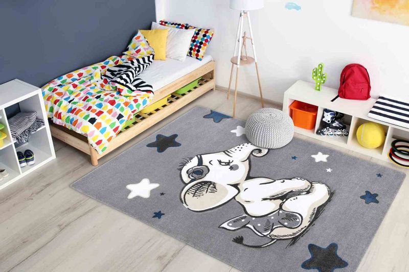 RUG/LU/TINIES/ELEPHANT/GREY/120x170 zdjęcie 2