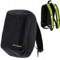 plecak czarny miejski podróżny na laptop 15,6" do samolotu 5 komorowy