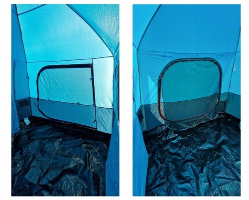 Przedsionek kempingowy NAMIOT wysoki dostawka przyczepy kampera 2,5m 6os na Arena.pl