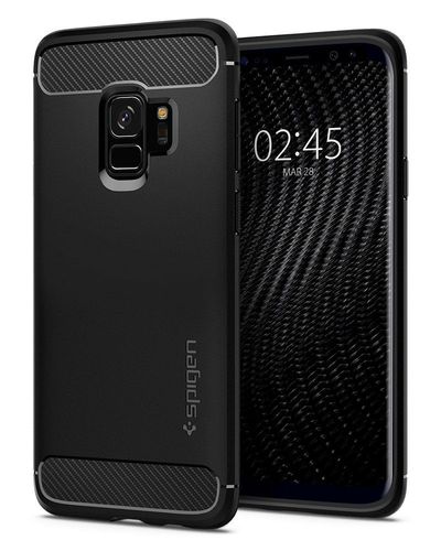 SPIGEN RUGGED ARMOR GALAXY S9 MATTE BLACK na Arena.pl