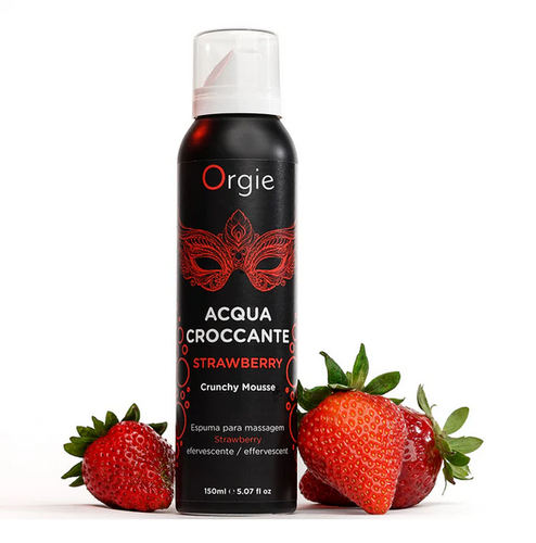 Musująca Pianka Truskawkowa Acqua Croccante Crunchy Mousse Orgie 150 Ml na Arena.pl