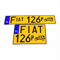 Tablice rejestracyjne polskie unijne