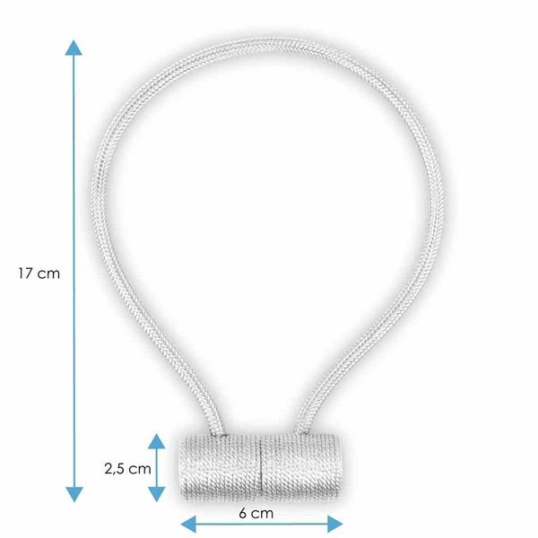 CURTBIN/AH/HAMILTON/BABYBLUE/2PCS zdjęcie 6