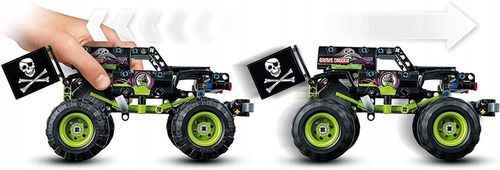 LEGO TECHNICS 42118 MONSTER JAM GRAVE DIGGER TRUCK na Arena.pl