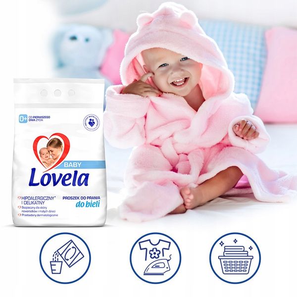 Lovela proszek do prania białego 4,1 kg zdjęcie 4