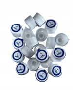 KORKI do butli na wodę 18,9L, ViO 3C-SW, ZESTAW - 20 szt, BIAŁY