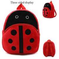 Plecak do przedszkola dla dziewcząt w kolorze ladybug