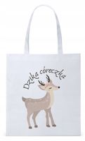 Dla Córki Córeczki Prezent Torba Eco Biała Shopper Z Nadrukiem Ze Zdjęciem