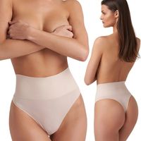 GATTA STRING CORRECT stringi z wysokim stanem majtki WYSZCZUPLAJĄCE - S