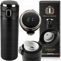 ALTOM KUBEK TERMICZNY TERMOS DO SAMOCHODU PODRÓŻNY WYŚWIETLACZ LCD 420