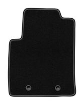 Dywanik kierowcy welurowy czarny do: Ford Fiesta MK6 2002-2010 hatchback