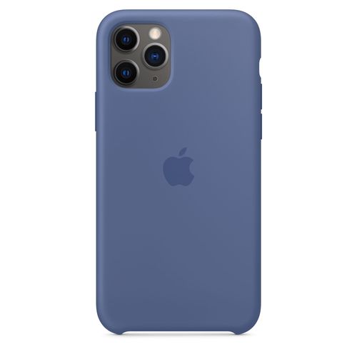 Silikonowe etui do iPhone’a 11 Pro Max – błękitny len na Arena.pl